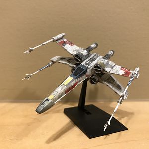 IMG 1458 fun build, tiny bandai X-wing