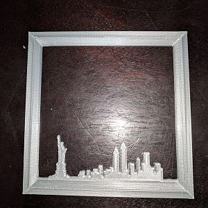 Photo Frame with NYC skyine