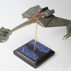 IKS Amar Klingon K't'inga battlecruiser
1/1000 scale by Ugh! Models
