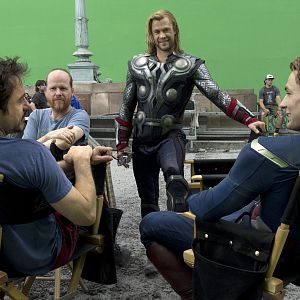 The Avengers - Iron Man, Thor and Captain America