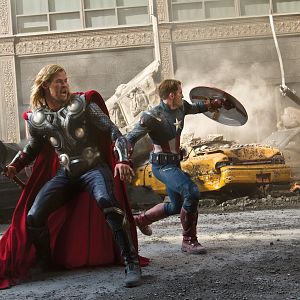 The Avengers - Captain America and Thor