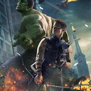 The Avengers - Hulk and Hawkeye