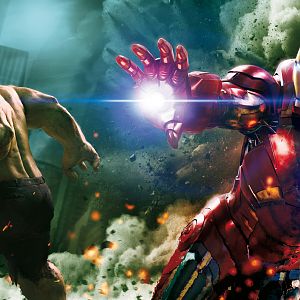 The Avengers - Hulk and Iron Man