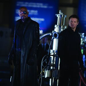 The Avengers - Nick Fury and Hawkeye