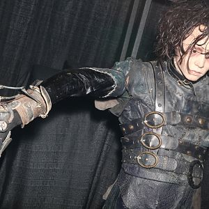 Johnny Depp's Edward Scissorhands costume