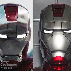 Mark V Helmet Movie vs SDCC Differences