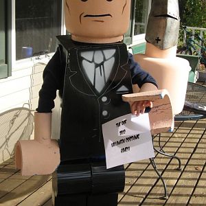 Lex Luther Lego Man Costume by 68hc11