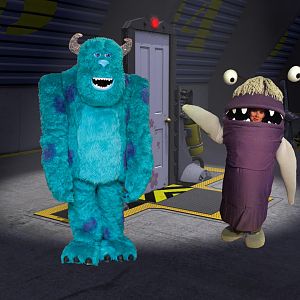 Monsters Inc. - Sulley and Boo