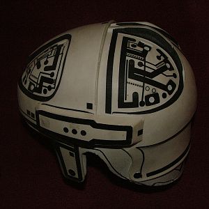 Tron Costume Helmet Reference