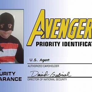 Avengers ID Card