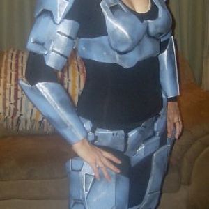 My wife's Halo Costume - Halloween 08'