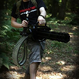 Me with a minigun.

One of 32 in a set on Flickr of a photoshoot by the ever talented Chris Meany