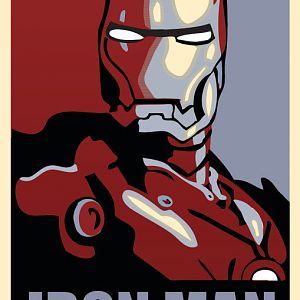 My Ironman print from Ironman 2