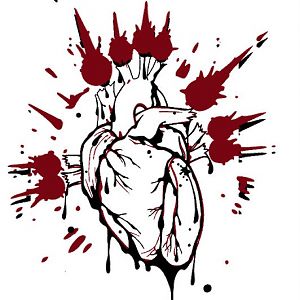 I love this. A friend asked me to make a bloody heart for a college organization. They never used it. I think it was too much. 2009