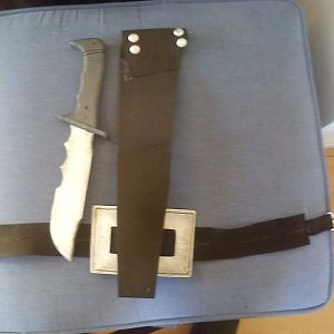 knife and holster
