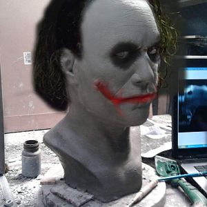 Heath as Joker painted photoshop copy