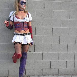 Harley Quinn Arkham Asylum 2011 Labor Day Weekend Photoshoot.