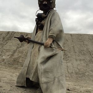 Tusken Raider costume for my 7 year old son - 2014 Halloween Costume Contes