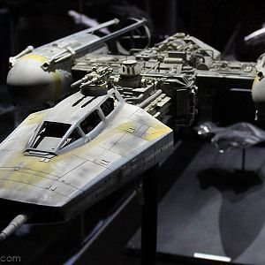 Rebel Alliance Y-wing Starfighter Used in the Film, built by Bill George