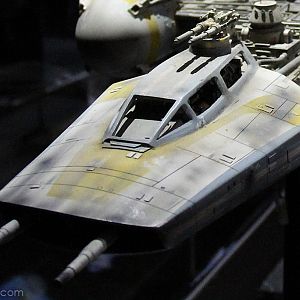 Rebel Alliance Y-wing Starfighter Used in the Film, built by Bill George