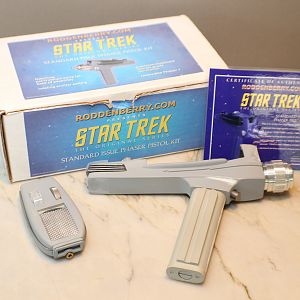 Star Trek Roddenberry Phaser Comparison