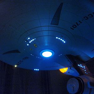 Enterprise NCC-1701 with laser