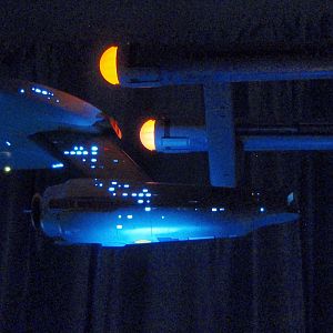 Enterprise NCC-1701 with laser