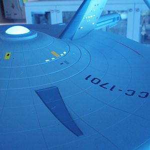 Enterprise NCC-1701 with laser