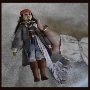 My Captain Jack Sparrow voodoo doll from POTC 4 On Stranger Tides