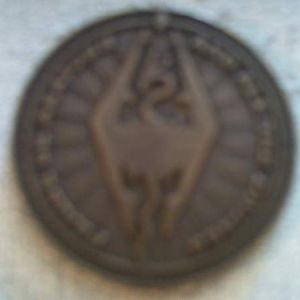 elder scrools coin back side