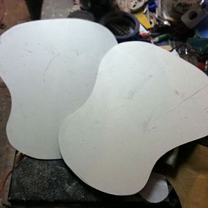 Flat Sheet Styrene cut to shape