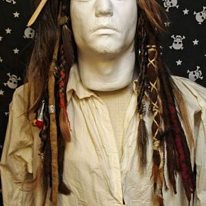 Jack Sparrow OST wig front