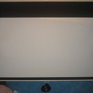 my home cinema projector screen :)