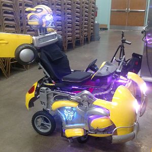 Magic Wheelchair - Bumblebee costume
