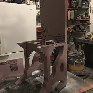 Chair foam cut, glued and assembled
