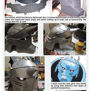 Alphonse Elric Armour build by castpixel