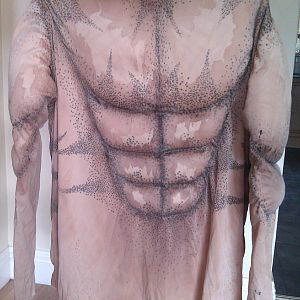 Muscle top skin front