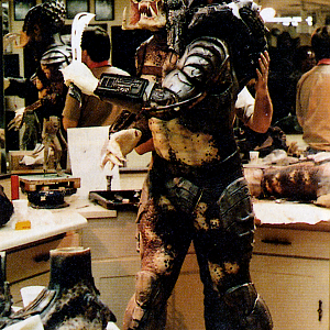 Predator Costume Test Fitting