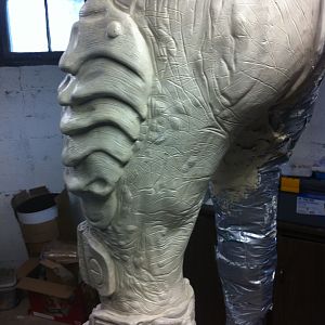 Predator 2 Leg Sculpture