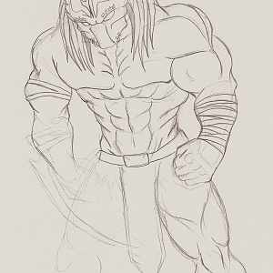 Mohawk Hunter WIP