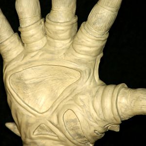 P2 hand sculpts (palm close up)