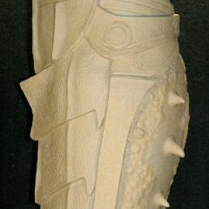 Wolf Shin armor sculpt