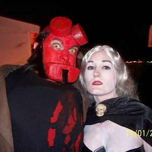Hellboy and Lady Death