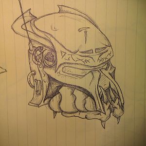 Elder BobaPred Open lower visor