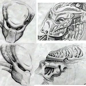 Predator 2 Movie Sketch