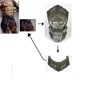 Lost Hunter Armor Comparison to Boar Helmet