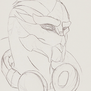 Turian Kyra icon 1 Wip