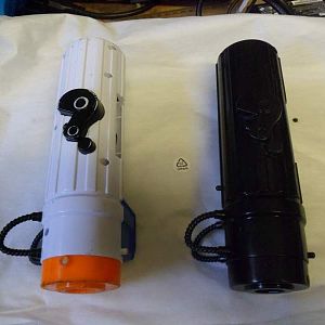 Blaster Replica Project Before and After PArts