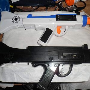 Blaster Replica Project Before and After PArts