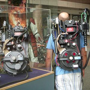 My bigi330 pack along side a pack used in GB2. Taken at Sony Pictures in Hollywood.